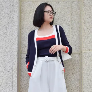 【EPISODE】百搭帥氣幹練雙排扣長馬甲背心123291（灰褐） 歷史價格詳細信息