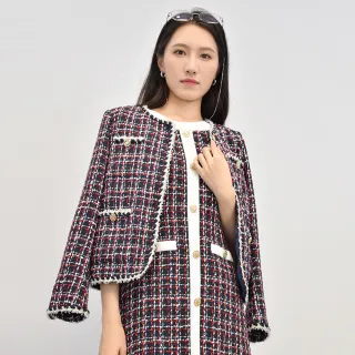 【JESSICA】氣質修身花呢須邊無袖拼接蕾絲洋裝J30527 歷史價格詳細信息