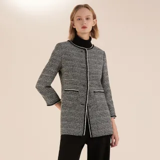 【EPISODE】英倫風經典百搭雙排釦長風衣外套E30652（深藍） 歷史價格詳細信息