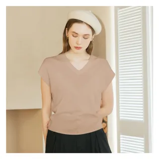 【Jessica Red】簡約百搭翻領口袋羊毛短外套824Z0Q（棕） 歷史價格詳細信息