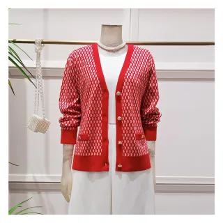 【JESSICA】復古千鳥格紋短袖圓領洋裝232373 歷史價格詳細信息