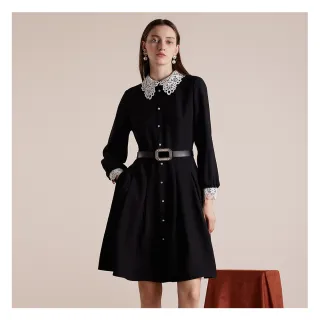 【JESSICA】復古千鳥格紋短袖圓領洋裝232373 歷史價格詳細信息