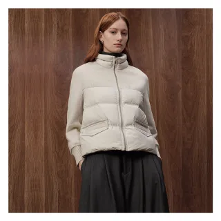 【EPISODE】保暖柔軟羊絨羊毛編織立領針織毛衣135511（藍） 歷史價格詳細信息