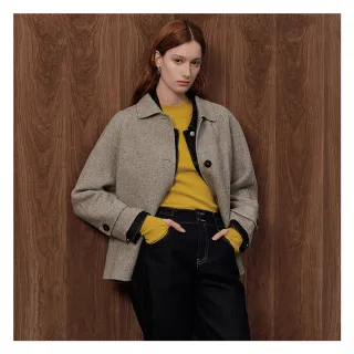 【EPISODE】保暖柔軟羊絨羊毛編織立領針織毛衣135511（藍） 歷史價格詳細信息