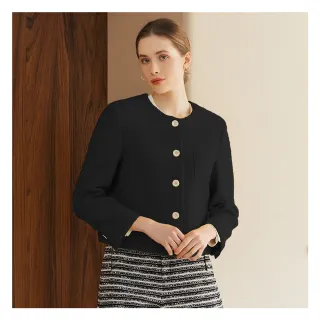 小香風黑色羊羔毛絨外套女春秋冬季高級設計感小眾炸街毛茸茸上衣 歷史價格詳細信息