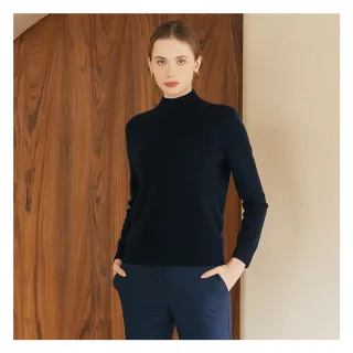 【EPISODE】保暖柔軟羊絨羊毛編織立領針織毛衣135511（藍） 價格比較,價格查詢,歷史價格詳細信息