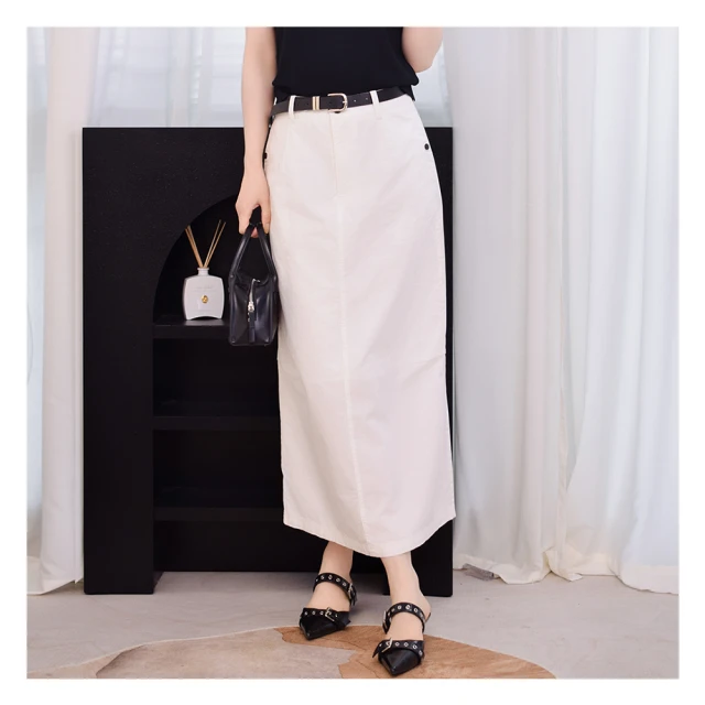 【JESSICA】時尚百搭顯瘦折邊五分寬褲224322（黑） 歷史價格詳細信息