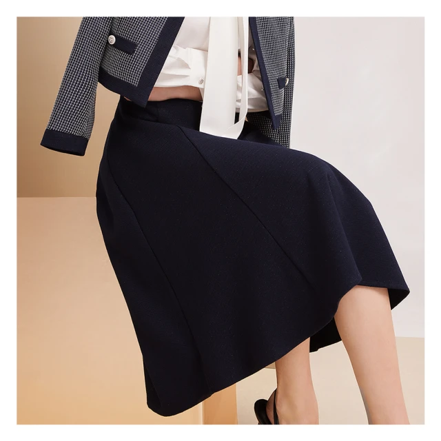 【EPISODE】百搭寬鬆舒適V領羊絨混紡長版針織衫（灰）11425P 歷史價格詳細信息