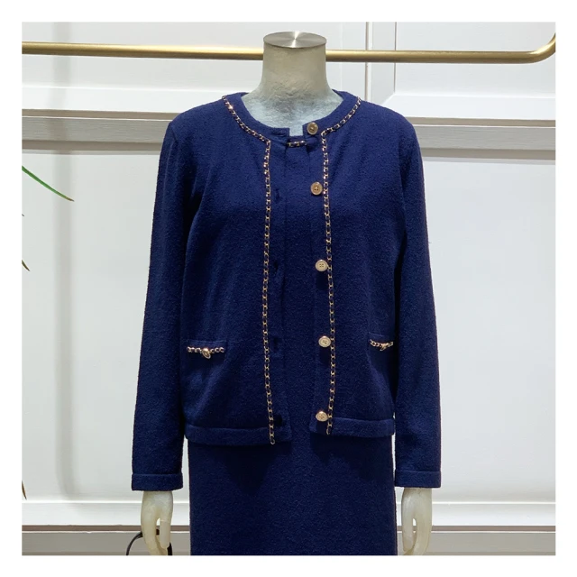 【JESSICA】經典斜紋百搭雙口袋西裝外套J35018（棕） 歷史價格詳細信息