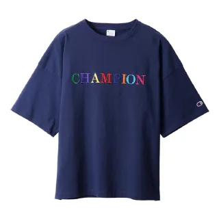 【Champion】官方直營-Womens彩色Logo寬鬆短袖Tee-女(深藍色) 價格比較,價格查詢,歷史價格詳細信息