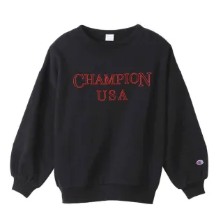 【Champion】官方直營-Womens彩色Logo寬鬆短袖Tee-女(深藍色) 歷史價格詳細信息