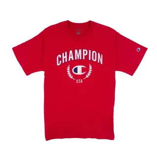 【Champion】官方直營-LOGO印花短袖上衣-男(紅色) 歷史價格詳細信息