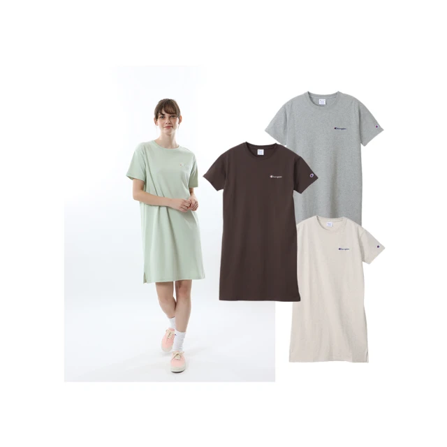 【Champion】官方直營-刺繡LOGO條紋純棉寬版上衣-童(3色-MOMO獨家) 歷史價格詳細信息