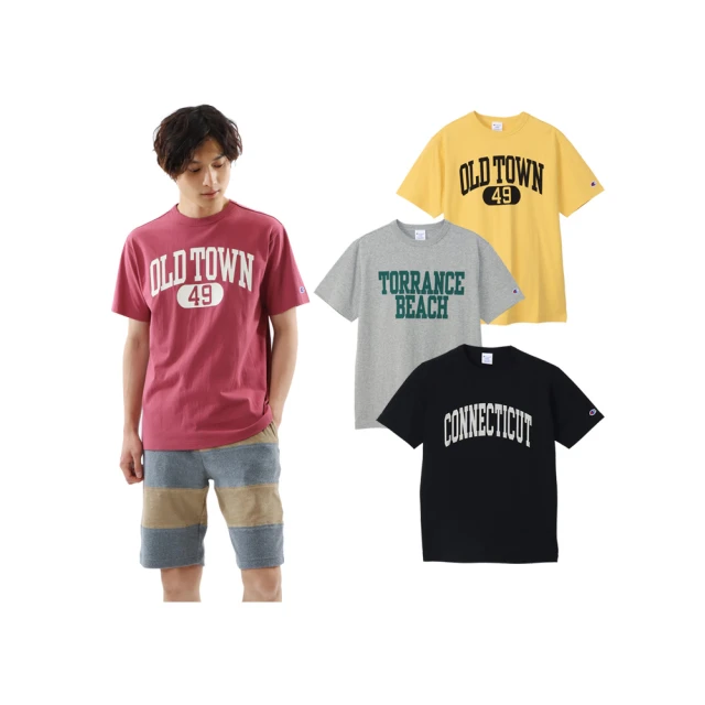 【Champion】官方直營-純棉寬版落肩彩色LOGO刺繡短袖TEE-女(灰色) 歷史價格詳細信息