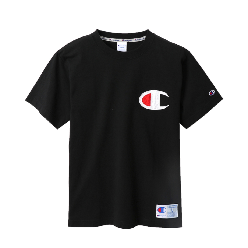 Champion 黑色短袖圓領上衣 XL號 歷史價格詳細信息