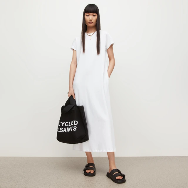 【ALLSAINTS】ANNA 公羊頭骨素面純棉短袖T恤 WM111S(修身版型) 歷史價格詳細信息