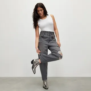 【ALLSAINTS】HADLEY 愜意滑順垂墜開叉中長版洋裝-粉 WD356V(修身版型) 歷史價格詳細信息