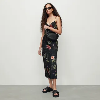 【ALLSAINTS】BRYONY VALLEY 花卉印花修身中長版洋裝 WD628Z(修身版型) 歷史價格詳細信息