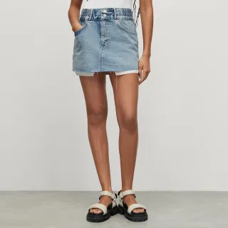 【ALLSAINTS】HADLEY 愜意滑順垂墜開叉中長版洋裝-粉 WD356V(修身版型) 歷史價格詳細信息