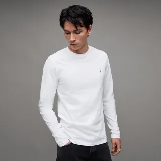 【ALLSAINTS】BRACE CONTRAST 公羊頭骨刺繡純棉修身短袖T恤-褐色(常規版型) 歷史價格詳細信息