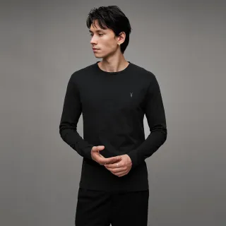 【ALLSAINTS】BRACE CONTRAST 公羊頭骨刺繡純棉修身短袖T恤-褐色(常規版型) 歷史價格詳細信息