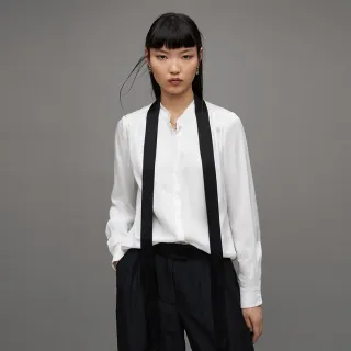 【ALLSAINTS】TONI VENETIA 真絲混紡花瓣印花綁帶襯衫 WH025Y(修身版型) 歷史價格詳細信息