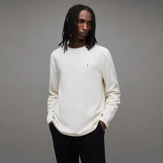 【ALLSAINTS】ROWE 柔軟純棉紋理公羊頭骨長袖T恤-灰(舒適版型) 歷史價格詳細信息