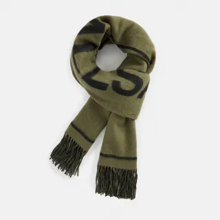 【ALLSAINTS】UNDERGROUND 羊毛圍巾RYE GREEN/BLACK MU500Z 歷史價格詳細信息