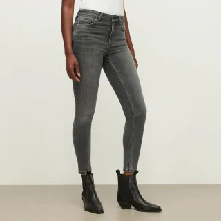 【ALLSAINTS】DAX 破壞高腰緊身舒適彈性牛仔褲(緊身版型) 歷史價格詳細信息