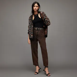 【ALLSAINTS】HADLEY 愜意滑順垂墜開叉中長版洋裝-粉 WD356V(修身版型) 歷史價格詳細信息