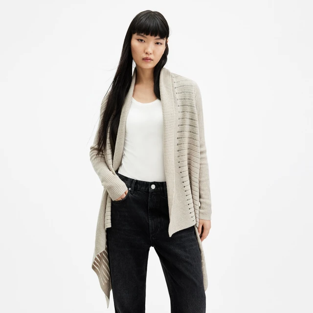 【ALLSAINTS】HADLEY 愜意滑順垂墜開叉中長版洋裝-粉 WD356V(修身版型) 歷史價格詳細信息