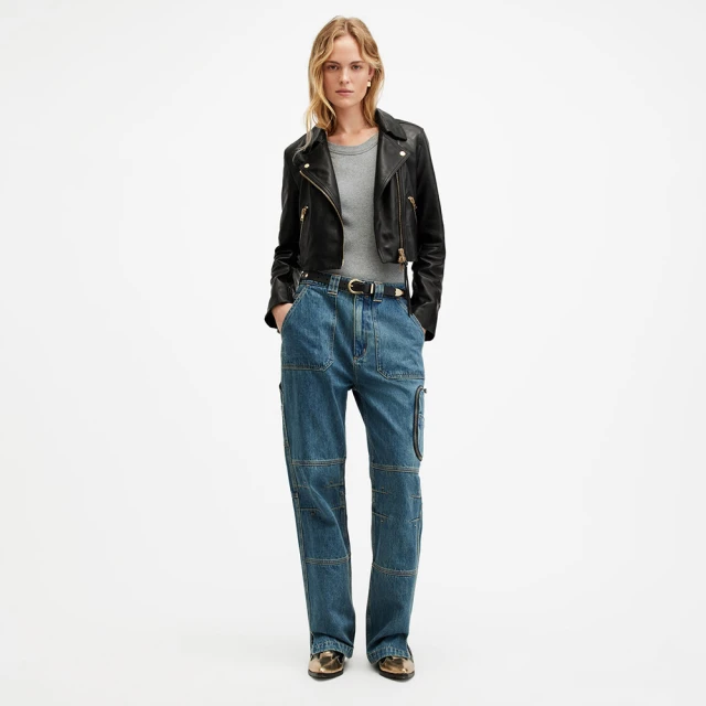 【ALLSAINTS】DALBY 羊皮騎士皮衣IVORY WHITE WL018N(修身版型) 歷史價格詳細信息