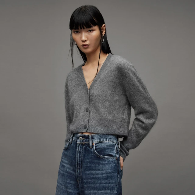 【ALLSAINTS】WICK 喀什米爾羊毛針織外套 WK100X(修身版型) 價格比較,價格查詢,歷史價格詳細信息