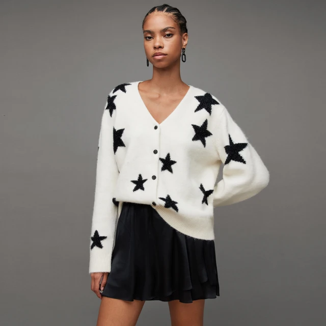 【ALLSAINTS】STARLET 羊毛針織外套 WK103Z(舒適版型) 價格比較,價格查詢,歷史價格詳細信息