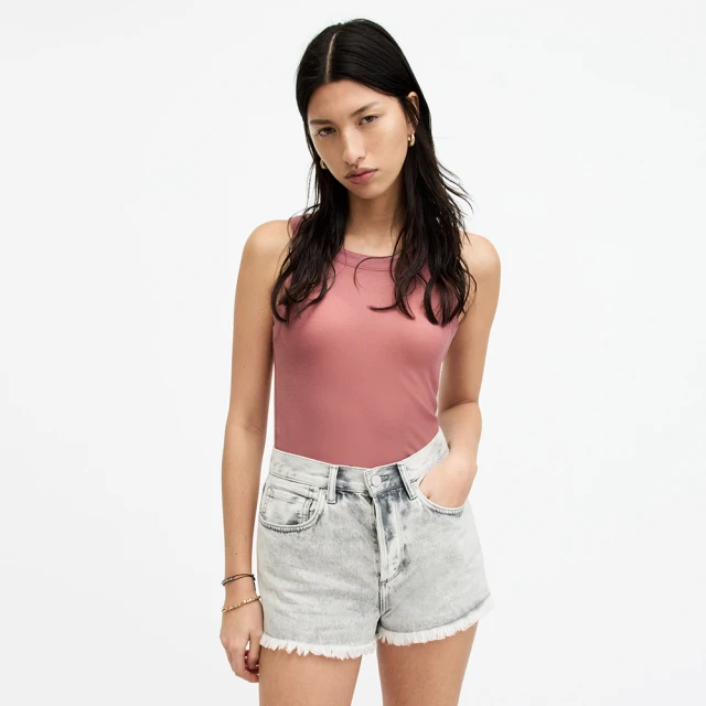 【ALLSAINTS】RINA 高領上衣SYCAMORE GREEN WM213Z(貼身版型) 歷史價格詳細信息