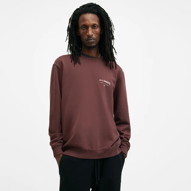 【ALLSAINTS】UNDERGROUND 長袖衛衣ASHEN WHITE MG049W(寬鬆版型) 歷史價格詳細信息