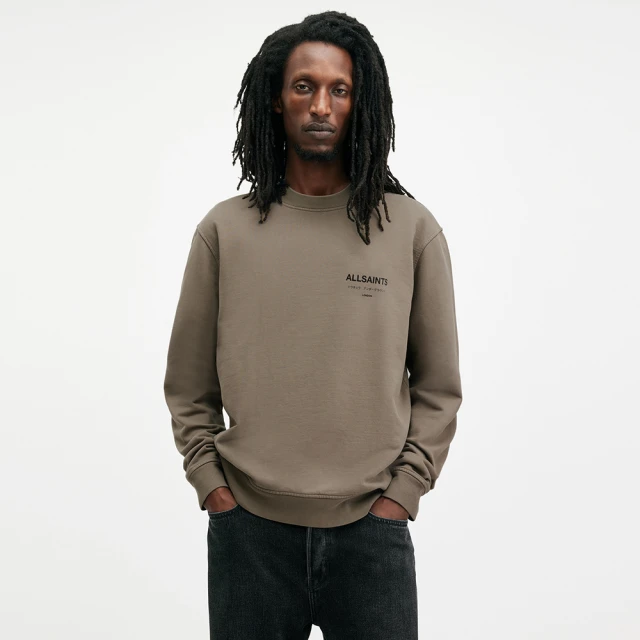 【ALLSAINTS】UNDERGROUND 長袖衛衣ASHEN WHITE MG049W(寬鬆版型) 歷史價格詳細信息