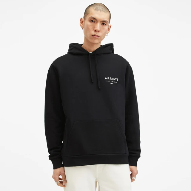 【ALLSAINTS】UNDERGROUND 連帽衛衣PEWTER GREEN MG132Y(寬鬆版型) 歷史價格詳細信息