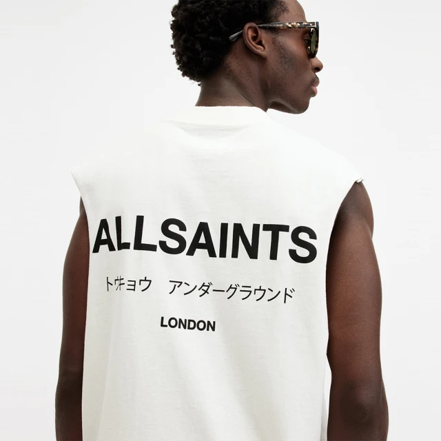 【ALLSAINTS】UNDERGROUND 長袖衛衣ASHEN WHITE MG049W(寬鬆版型) 歷史價格詳細信息