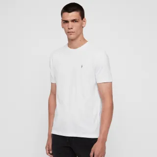 【ALLSAINTS】BRACE CONTRAST 公羊頭骨刺繡純棉修身短袖T恤-褐色(常規版型) 歷史價格詳細信息