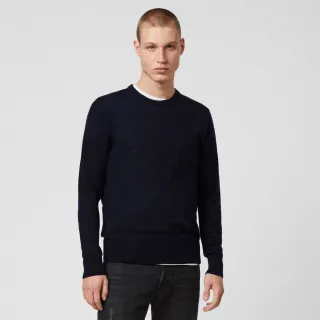【ALLSAINTS】MODE MERINO 公羊頭骨刺繡美麗諾羊毛修身針織外套-灰 MK002D(舒適版型) 歷史價格詳細信息