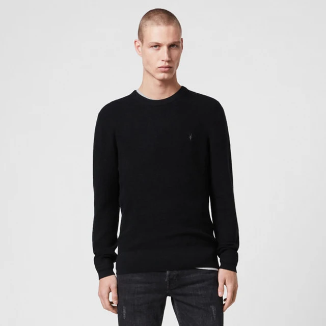 【ALLSAINTS】IVAR 羊毛針織上衣BEETLE BLUE MK034P(常規版型) 歷史價格詳細信息
