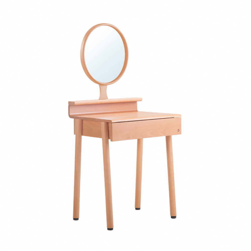 木製桌上鏡/淺棕鏡子(含外框)深1.5cm【MUJI 無印良品】 歷史價格詳細信息