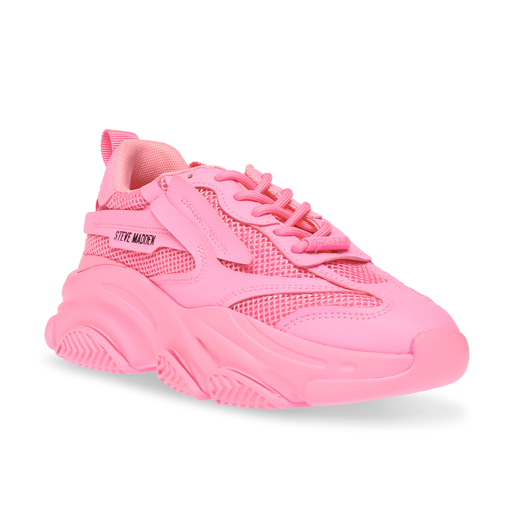 【STEVE MADDEN】POSSESSION 潮流綁帶運動休閒老爹鞋(多色任選均一價) 歷史價格詳細信息