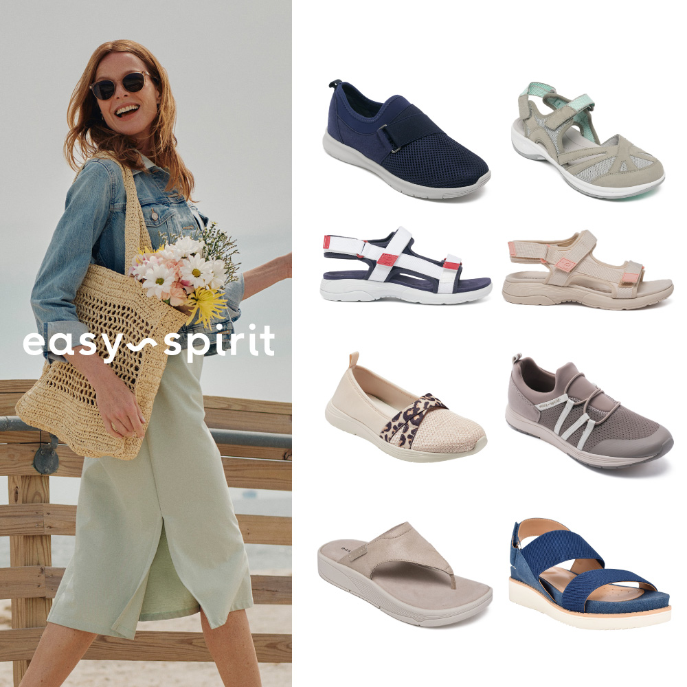 【Easy Spirit】舒適零重力 拖鞋/步行鞋/跟鞋(任選均一價) 歷史價格詳細信息