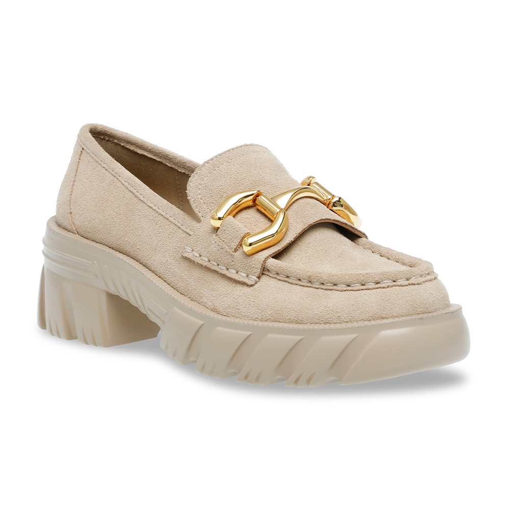 STEVE MADDEN-ON SET 金馬銜扣厚底樂福鞋-豹紋 歷史價格詳細信息