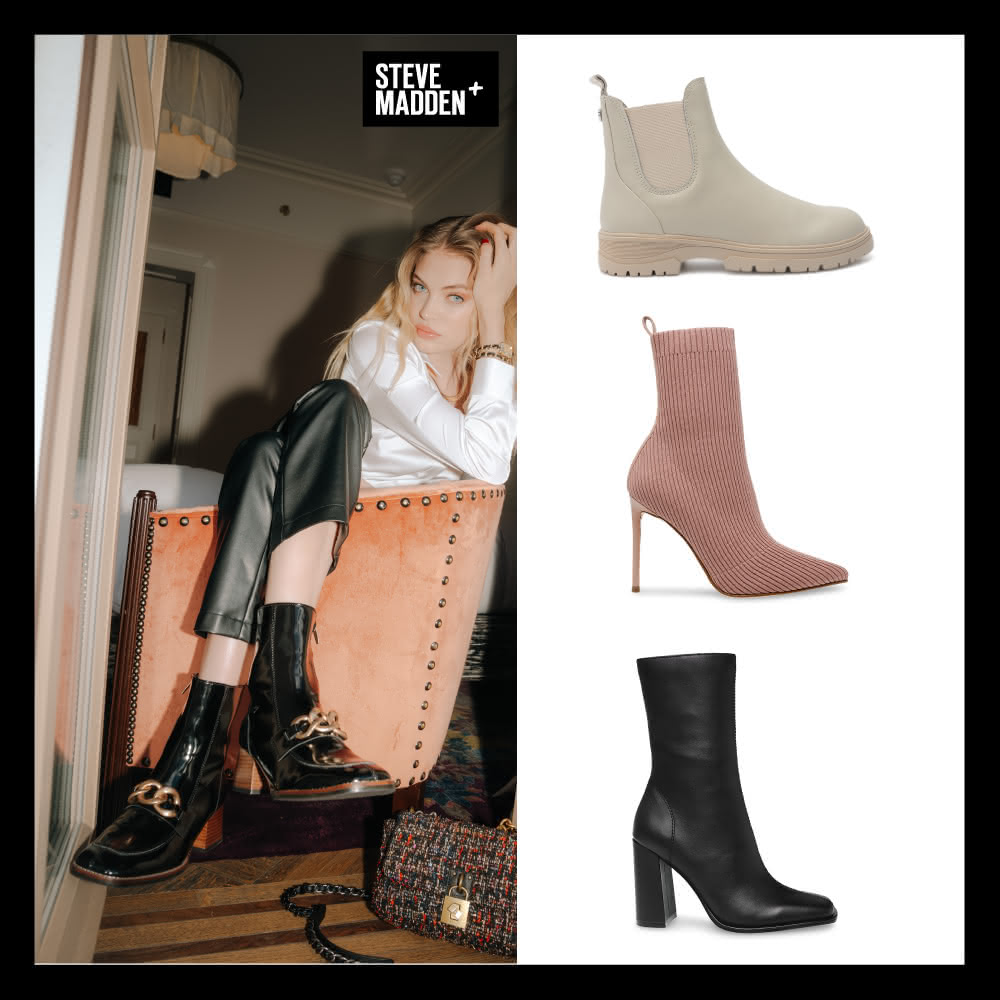 Steve Madden 時尚黑 皮革編織包 BMATTER 方形 翻蓋 側背 斜背包【70047】 歷史價格詳細信息