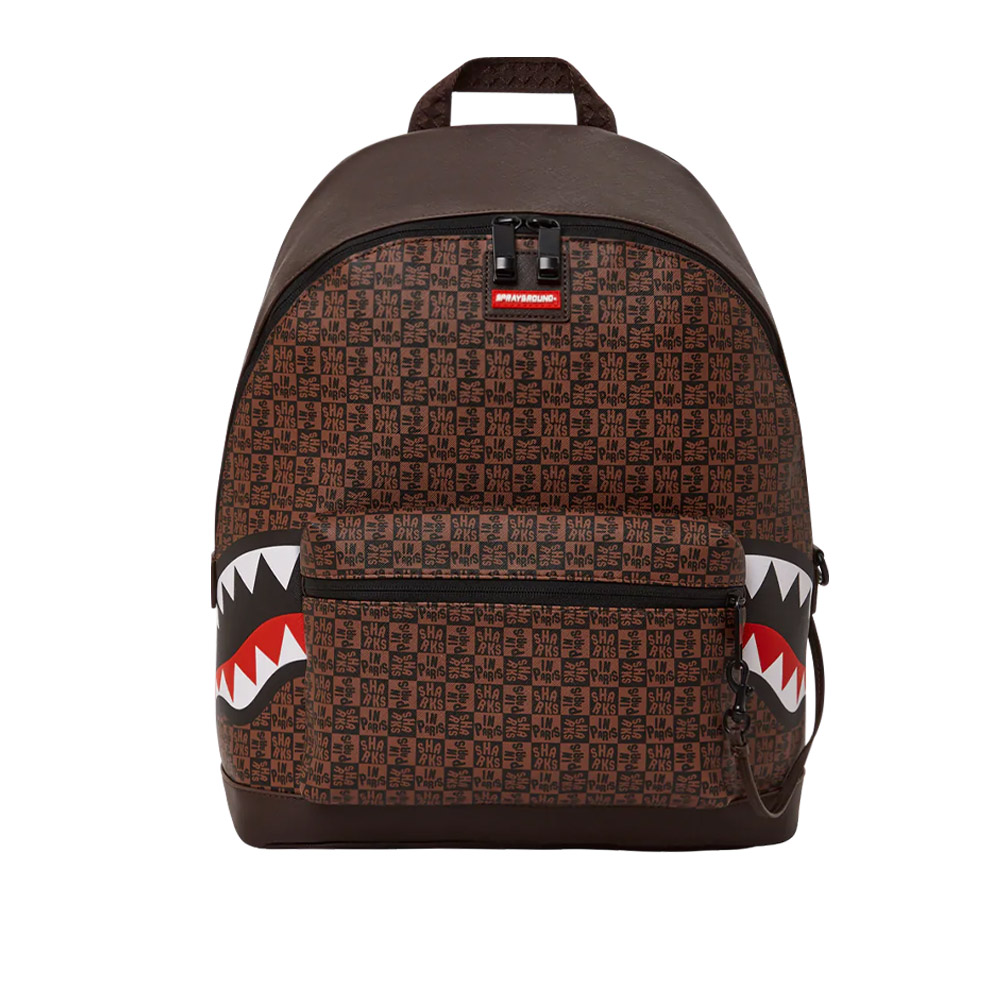 【SPRAYGROUND】FUTURE TRAVELER CARGO 未來感鯊魚絎縫斜掛腰包(白色) 歷史價格詳細信息