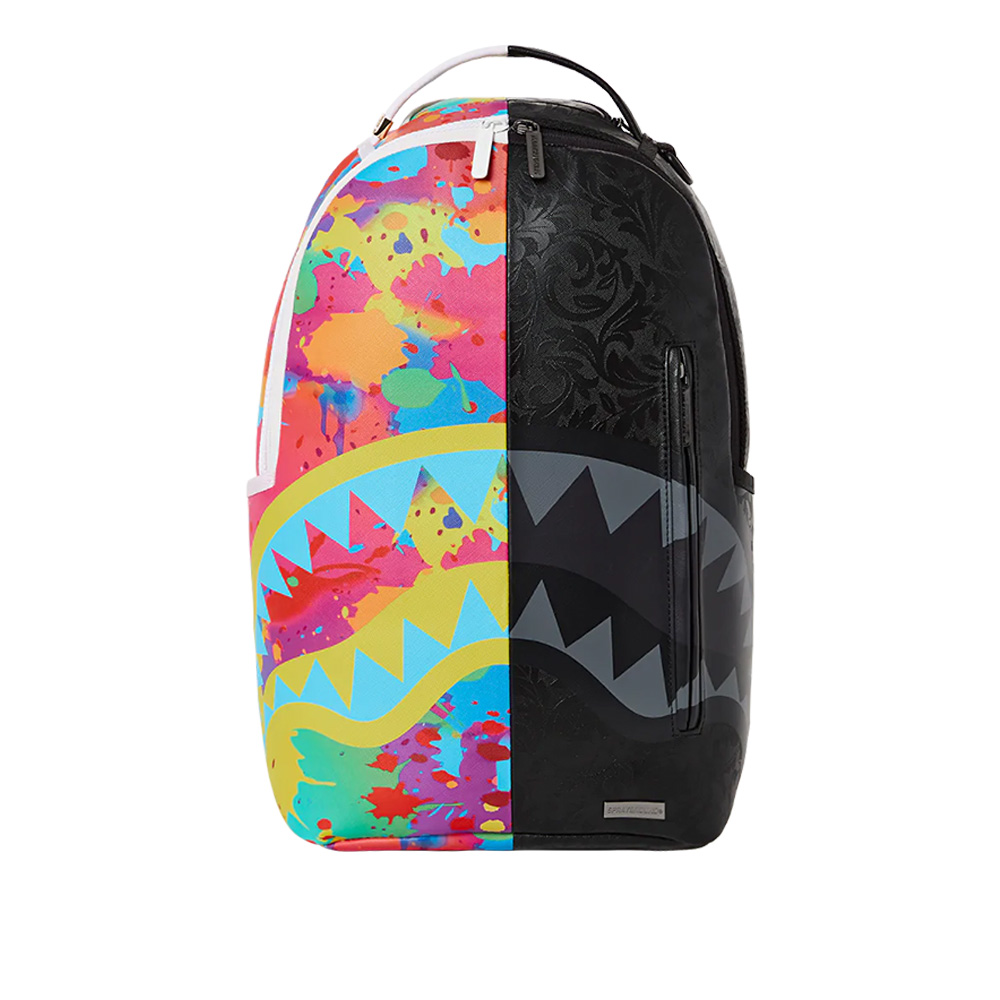 【SPRAYGROUND】FUTURE TRAVELER CARGO 未來感鯊魚絎縫斜掛腰包(白色) 歷史價格詳細信息