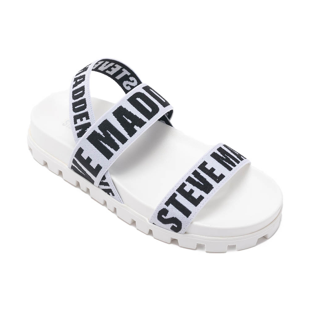 STEVE MADDEN-SWAGGY 彈性帶平底涼鞋-杏粉色 歷史價格詳細信息